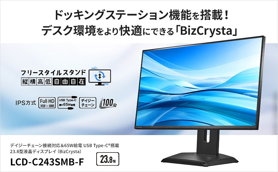 �h�b�L���O�X�e�[�V�����@�\�𓋍ځB�f�X�N���������K�ɂł���uBizCrysta�v