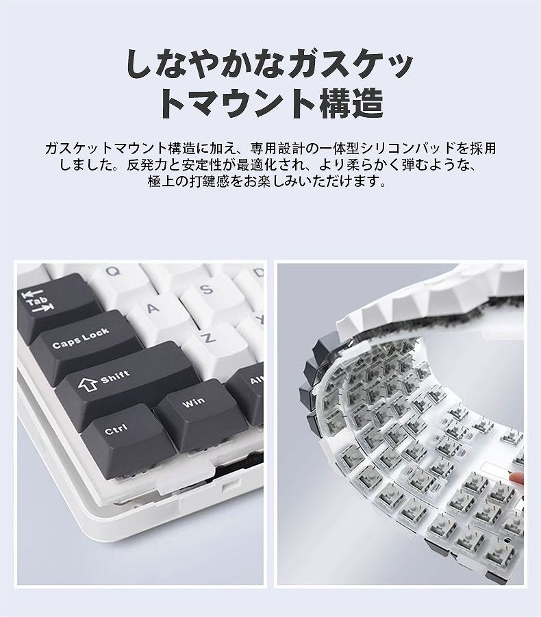 ���Ȃ₩�ȃK�X�P�b�g�}�E���g�\��