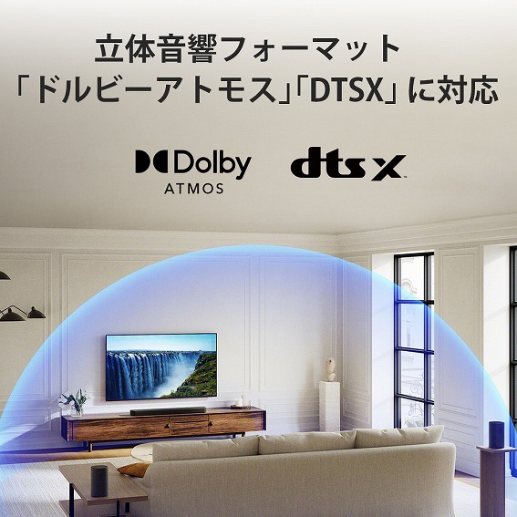 ���̉����t�H�[�}�b�g�u�h���r�[�A�g���X�v�uDTSX�v�ɑΉ�