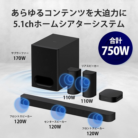 ������R���e���c��唗�͂�5.1ch�z�[���V�A�^�[�V�X�e��