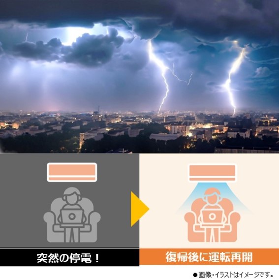 ������̒�d���ɂ͎����ŉ^�]�ĊJ