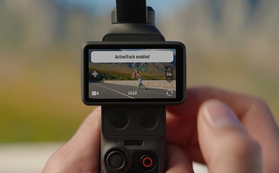 �yDJI Osmo Pocket 4�z���X���X�Y�[���ł��V���[�v�ȉf��