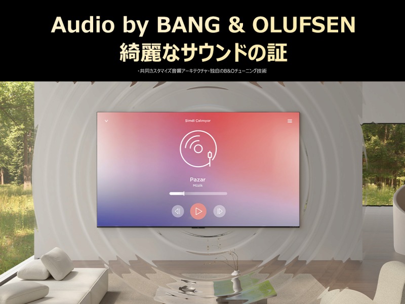 Audio by BANG & OLUFSEN