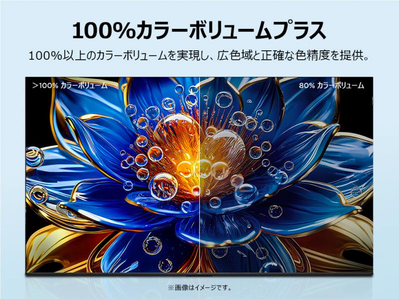 100%�J���[�{�����[���v���X