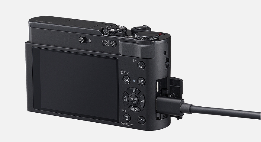 �yDC-TX3 �R���p�N�g�J�����zUSB Type-C&reg;�[�d�Ή��B����ł��֗��B