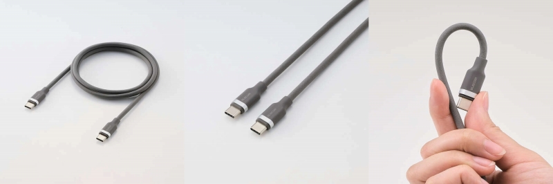 �}�V���}���̂悤�ɂӂ���ƌy�₩��USB Type-C�P�[�u��