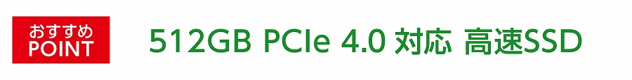 �y�������߃|�C���g�z512GB SSD����