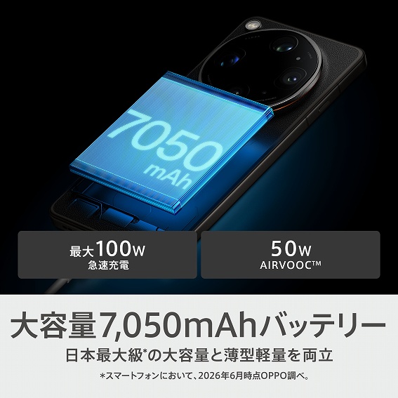��e��7,050mAh�o�b�e���[
