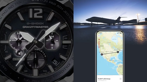 G-SHOCK MASTER OF G�V���[�Y GWR-B3000 �����x�̃p�C���b�g�E�I�b�` ���i�摜6
