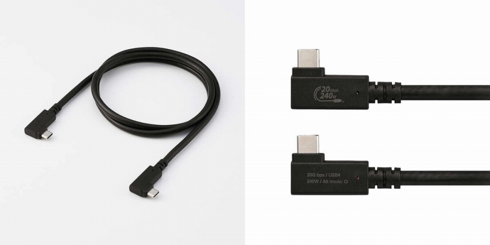 L���R�l�N�^�[�ŏo������Ȃ��A�������肵���z�����\��USB Type-C�P�[�u��