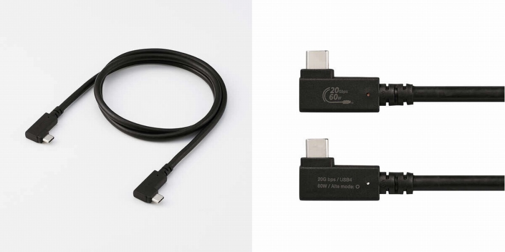 L���R�l�N�^�[�ŏo������Ȃ��A�������肵���z�����\��USB Type-C�P�[�u��