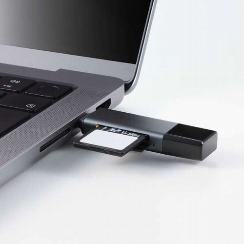 SD�J�[�h��microSD�J�[�h�𓯎��ɐڑ��\