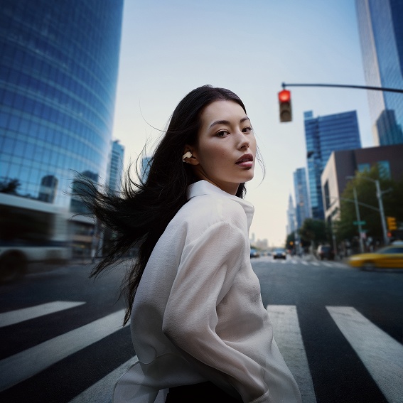 �[���n�C�U�[ ���S���C�����X�C���z�� ACCENTUM Clip �N���[�� AOWS1-CREAM �摜1