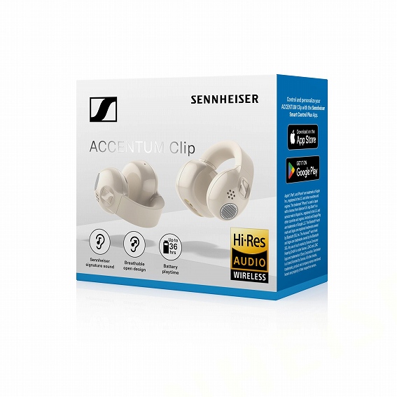 �[���n�C�U�[ ���S���C�����X�C���z�� ACCENTUM Clip �N���[�� AOWS1-CREAM �摜3
