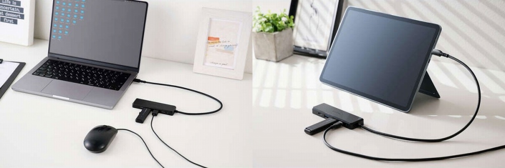 USB-A�|�[�g&times;2�AUSB Type-C�|�[�g&times;1����