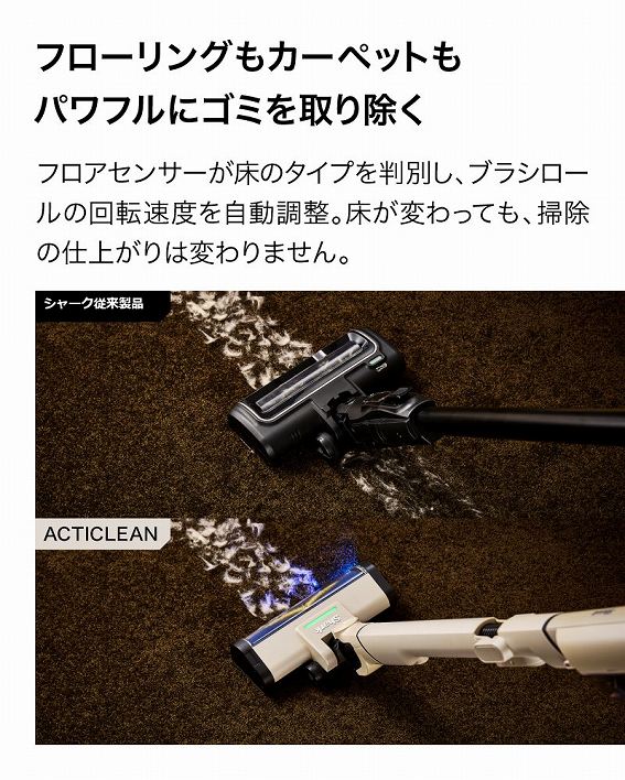 Shark �V���[�N ActiClean LC950JSN ���l���T���h ���i�摜3