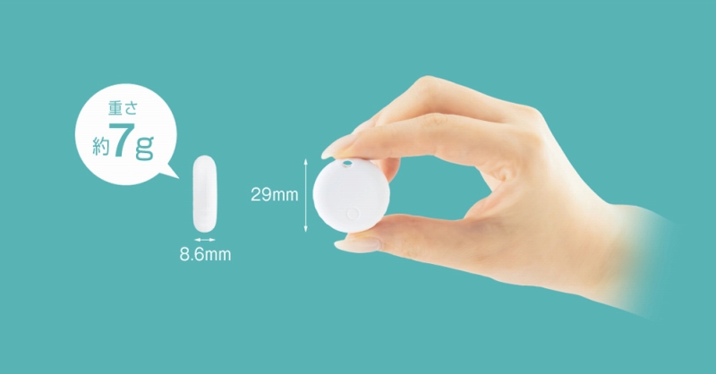 �傫��29mm����8.6mm�ŃR���p�N�g