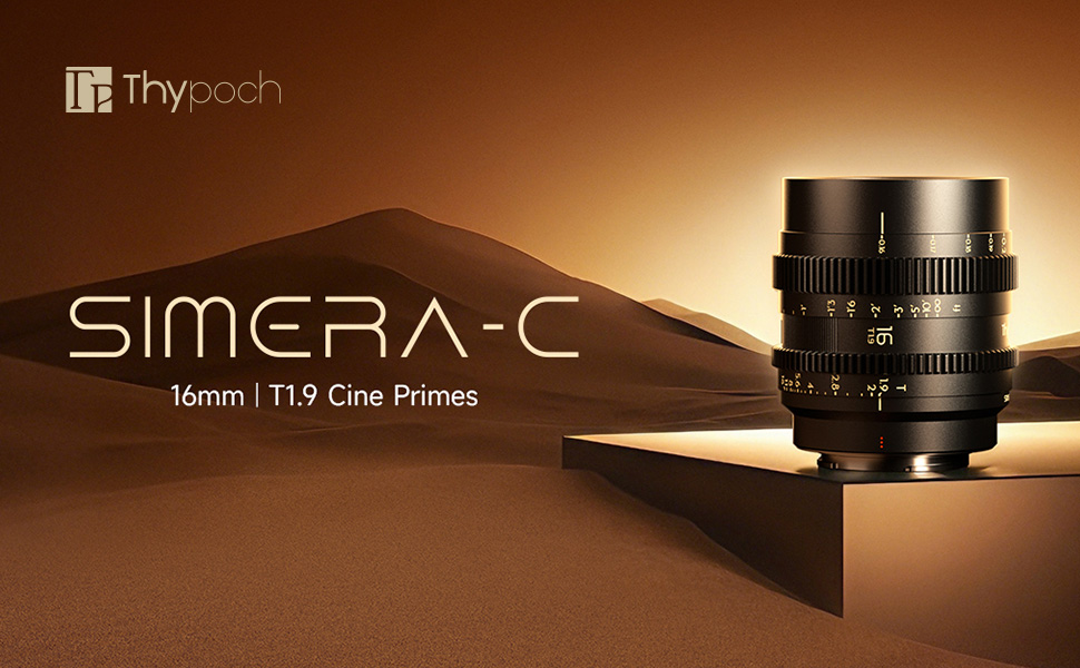�t���t���[���Ή��̃V�l�}�����Y�V���[�Y�uSimera-C�v�ɁA���L�p16mm T1.9���V���ɓo��