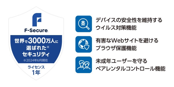 F-Secure�ЃZ�L�����e�B�uSENSE�v����[1�N���C�Z���X]
