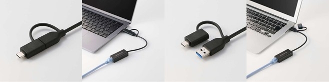 USB Type-C�ϊ��A�_�v�^�[�t��