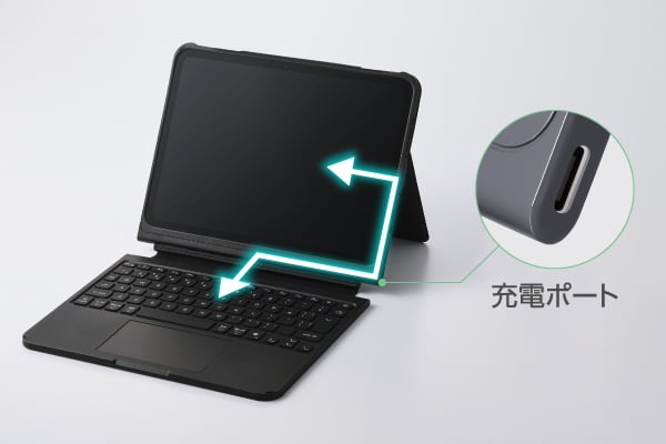 iPad�ƃL�[�{�[�h���܂Ƃ߂ď[�d