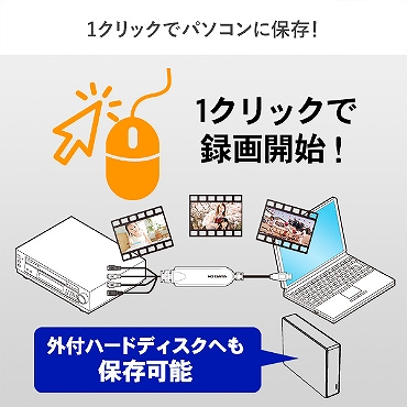 1�N���b�N�Ńp�\�R���ɕۑ�