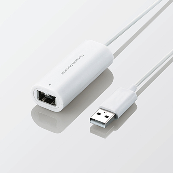 �Q�[���p�b�h�R���o�[�^ �z���C�g JC-W01UWH