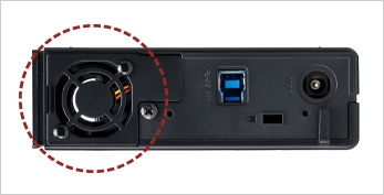 HDD�𒷎����������p�p�̃t�@����W������