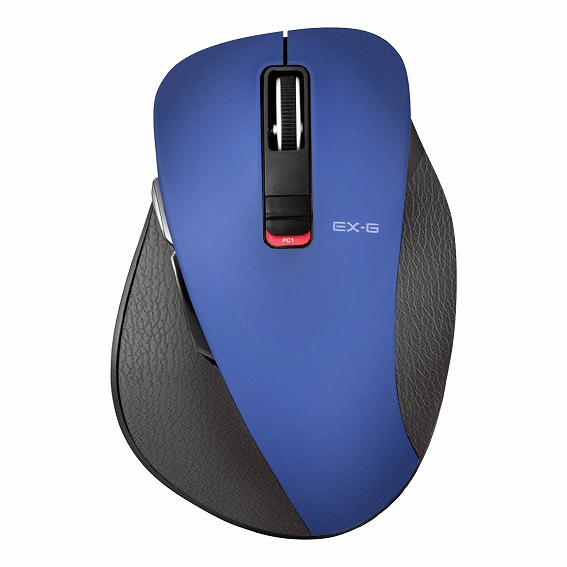 �G���R���@ELECOM  M-XGS10BBBU �}�E�X EX-G M-XGS10BB�V���[�Y S�T�C�Y �u���[ [BlueLED /5�{�^�� /Bluetooth /����(���C�����X)]