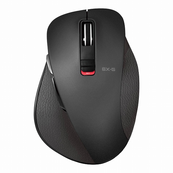 �G���R���@ELECOM  M-XGS10BBBK �}�E�X EX-G M-XGS10BB�V���[�Y S�T�C�Y �u���b�N [BlueLED /5�{�^�� /Bluetooth /����(���C�����X)]