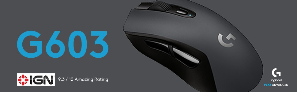 G603 �Q�[�~���O�}�E�X G�V���[�Y Logicool�@FPS�@LIGHTSPEED�@Bluetooth�}���`�z�X�g�Ή��@HERO�Z���T�[