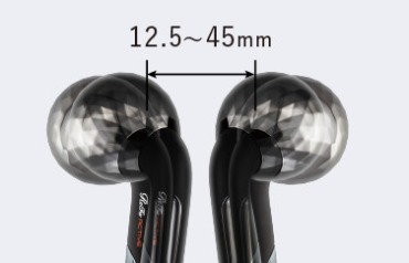 12.5�`45mm�̊ԂŃ��[���[�Ԃ̕����R���g���[���B