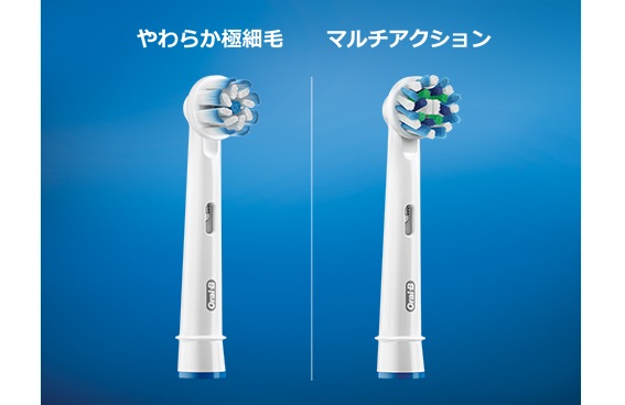 2��ނ̕t���u���V