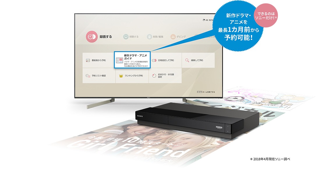 �\�j�[�u���[���C���R�[�_�[ BDZ-FW1000