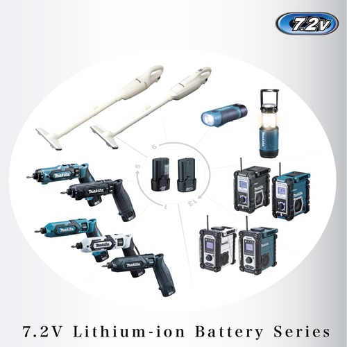 �g�p����7.2V�o�b�e���̌݊���