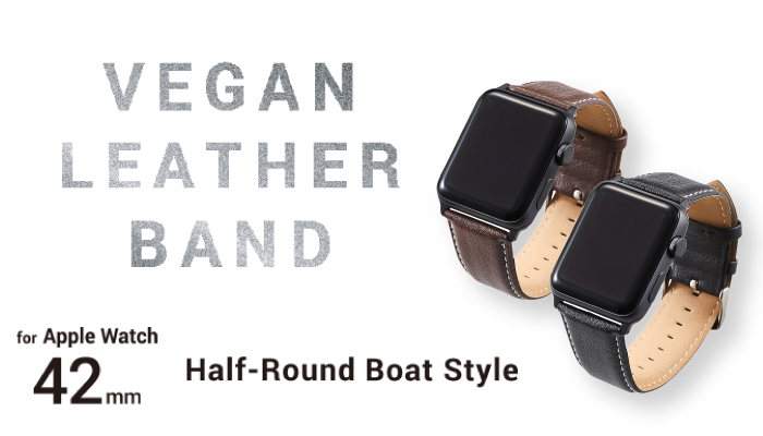 Apple Watch 42mm�p ���B�[�K�����U�[�o���h�i�u���b�N�j AW-42BDLRBBK