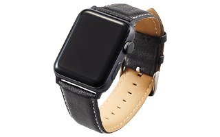 Apple Watch 42mm�p ���B�[�K�����U�[�o���h�i�u���b�N�j AW-42BDLRBBK