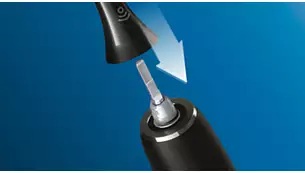 �ȒP�ɂ͂ߍ��݂ł���u���V�w�b�h