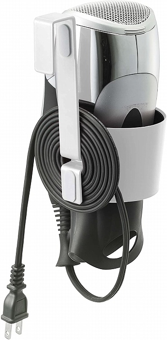 �h���C���[�z���_�[�@�{�[�f�X�@�z���C�g(Beautes Blow Dryer Holder WH)