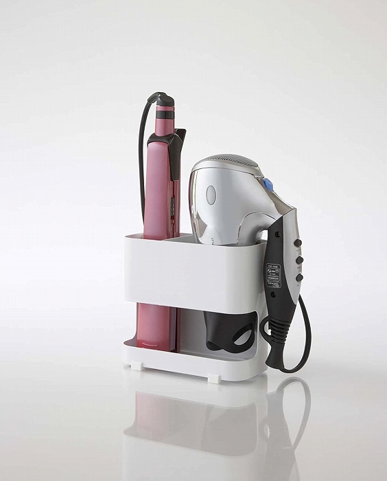 �h���C���[&�w�A�[�A�C�����z���_�[�@�z���C�g(Beautes Blow Dryer & Iron Holder WH)