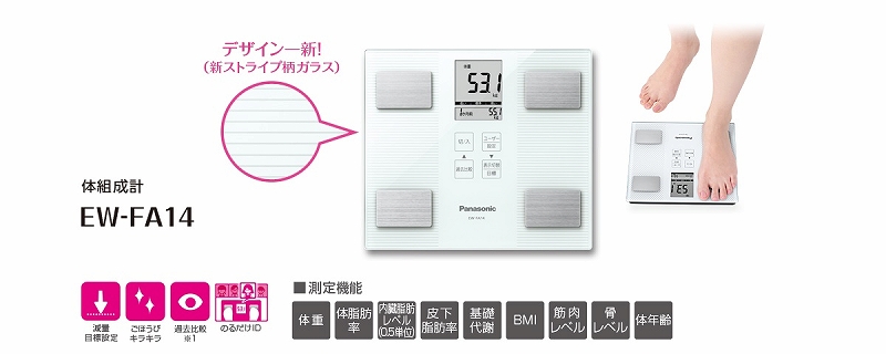 ���ʖڕW�ݒ�A���񂽂񑪒�Ń_�C�G�b�g���T�|�[�g�I ��������u����R���p�N�g�T�C�Y�̑̑g���v�B