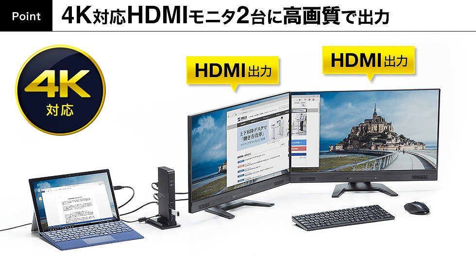 4K�Ή�HDMI���j�^2��ɍ��掿�ŏo��