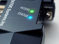 �ʐM��Ԃ�X�e�[�^�X������LED�𓋍�