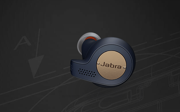 JABRA　ジャブラ フルワイヤレスイヤホン Elite Active 65t Copper Blue 100-99010000-40 [リモコン・マイク対応 /ワイヤレス(左右分離) /Bluetooth]