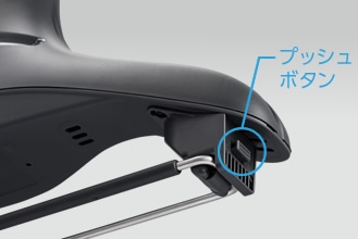 �v�b�V���{�^���ŕЕ������O���܂�