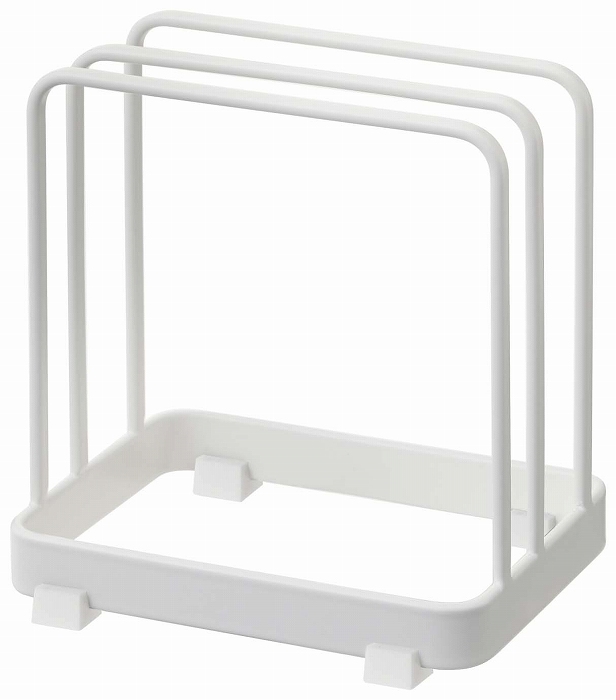 �v���[�g�@�܂ȔX�^���h�@�z���C�g(Plate Cutting Board Stand WH) 02496 �z���C�g