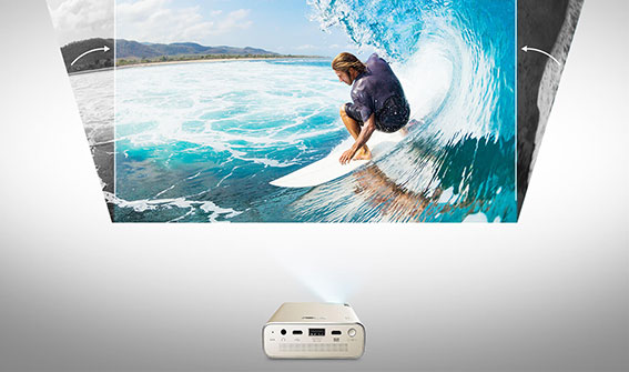 ASUS ZenBeam Go E1Z LED�v���W�F�N�^�[(Android�X�}�z�Ή�/i���^�~�j�v���W�F�N�^�[/150���[����/6400mAh�o�b�e���[) E1-Z