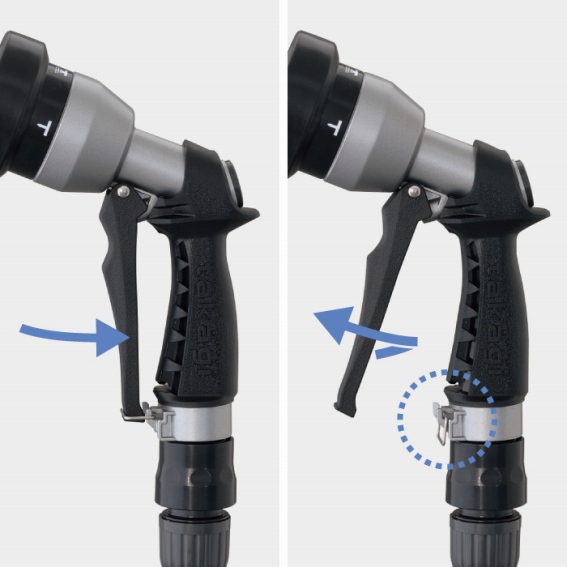 �U���m�Y���̓����N���b�N�Œʐ��Ǝ~���̐؂�ւ����ł���