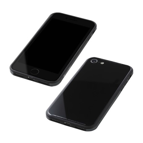 iPhone SE�i��2����j4.7�C���`/iPhone8 / 7�p �K���X+TPU+�A���~�����f�ރP�[�X