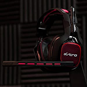 Logicool G Astro A40 TR Mod Kit A40TR-MKRD PS4 �m�C�Y�L�����Z�����O�C���[�N�b�V����